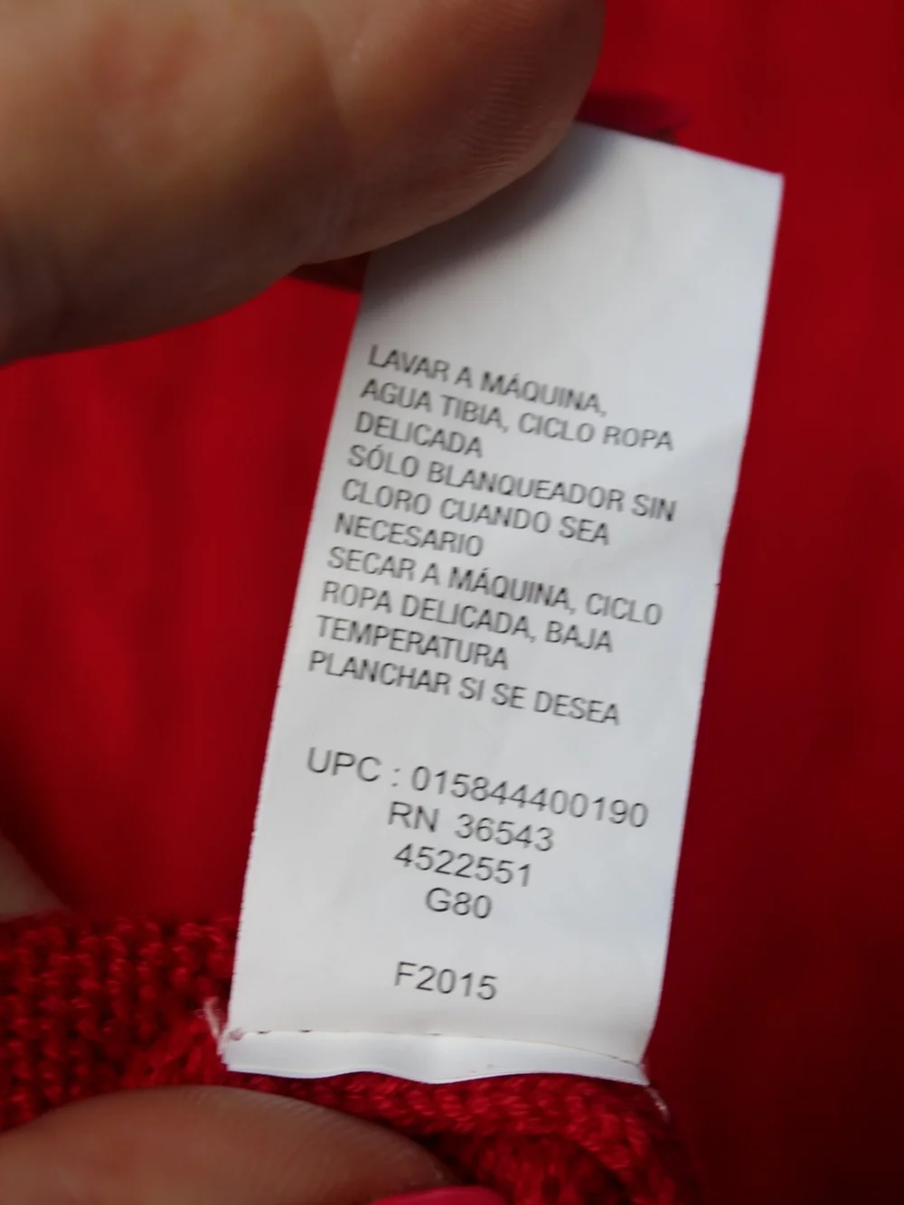 Izod Red Cable-Knit Half Zip Sweater